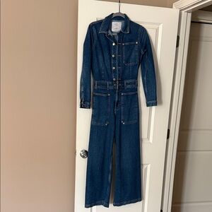 Zara 70’s Work Wear capsule jumpsuit size XS